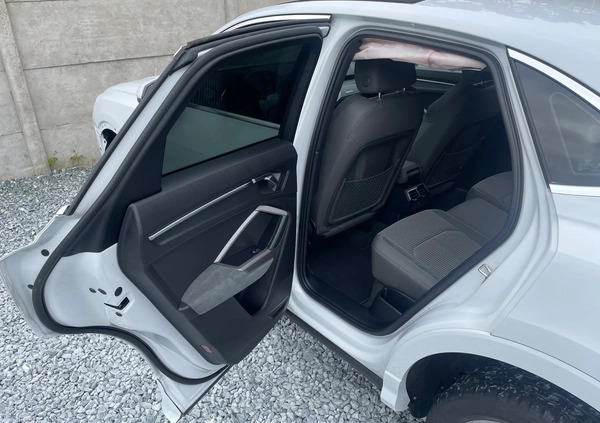 Audi Q3 Sportback cena 92500 przebieg: 70000, rok produkcji 2020 z Glinojeck małe 667